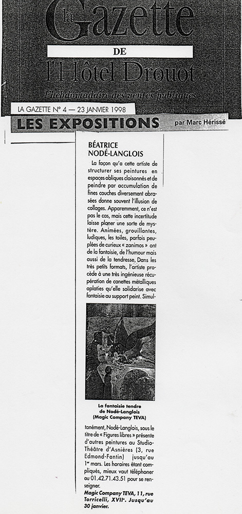 1998 Gazette De L'Hôtel Drouot