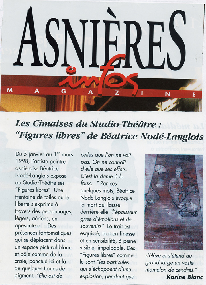 1998 Théâtre d'Asnieres 1998